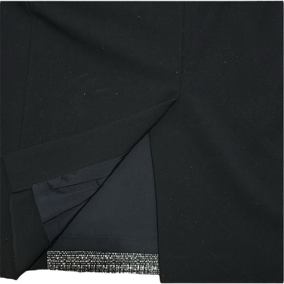 Calvin Klein Metallic Tweed Front Pencil Skirt - Picture 4 of 6